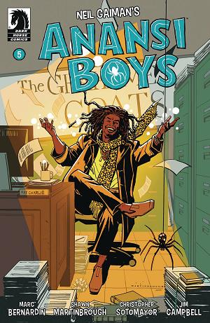 Anansi Boys I #5 CVR B MARTINBROUGH cover