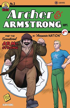 Archer & Armstrong Assassin Nation #2 CVR B PONCE cover
