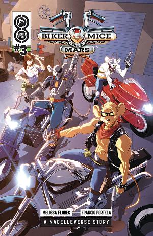Biker Mice From Mars #3 CVR B RENNA & DALHOUSE cover