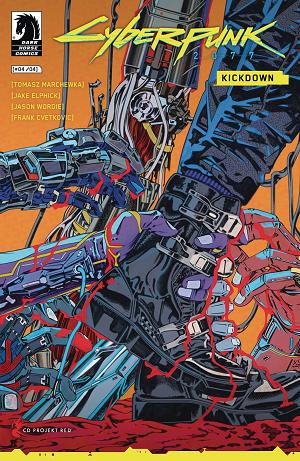 Cyberpunk 2077 Kickdown #4 CVR B RUDCEF cover