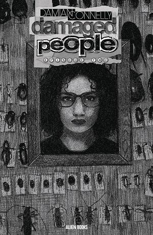Damaged People #2 CVR B CONNELLY B&W cover