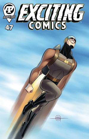 Exciting Comics #47  cover