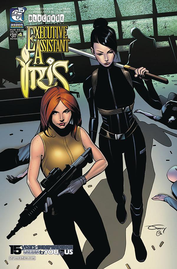 Executive Assistant Iris Vol 5 #4 cover by Donny Tran