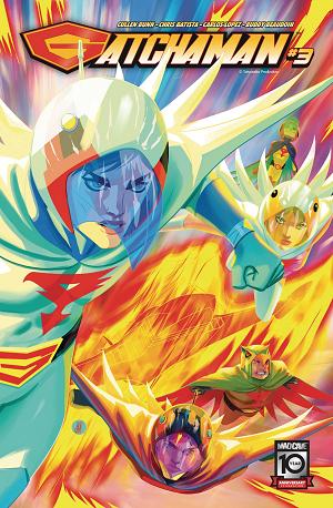 Gatchaman #3 CVR A INAKI MIRANDA cover