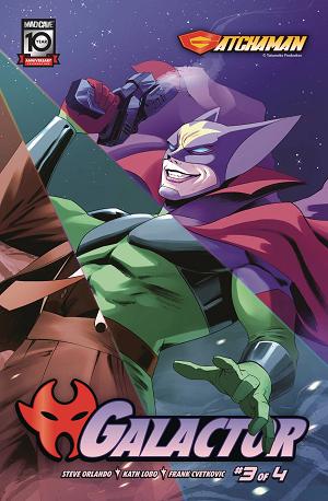 Gatchaman Galactor #3 cover