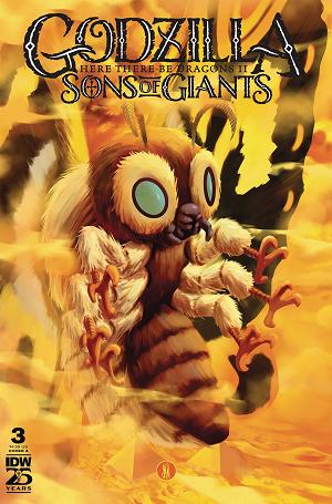 Godzilla Here There Be Dragons Ii Sons Of Giants #3 CVR A cover