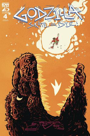 Godzilla Skate Or Die #4 CVR B BA cover