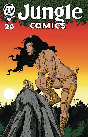 Jungle Comics #29 cover