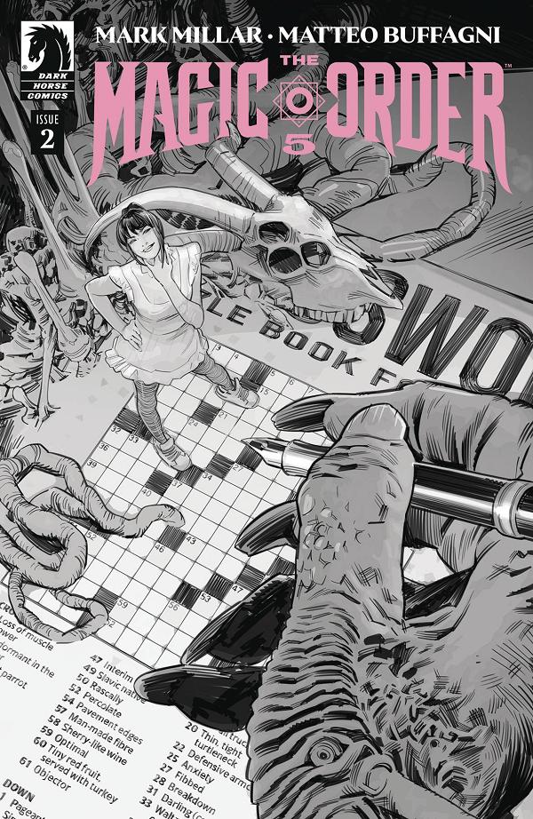 Magic Order V #2 CVR B B&W BUFFAGNI (MR) cover