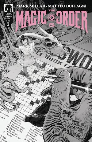 Magic Order V #2 CVR B B&W BUFFAGNI (MR) cover