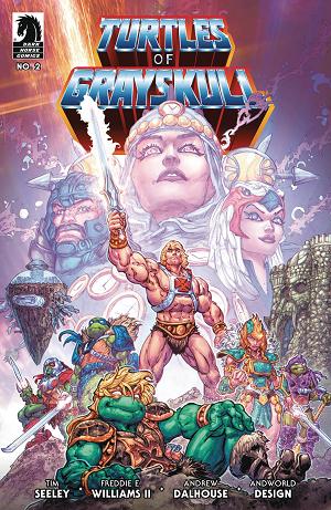 Masters Of Universe Tmnt Turtles Of Grayskull #2 CVR A WILLI cover