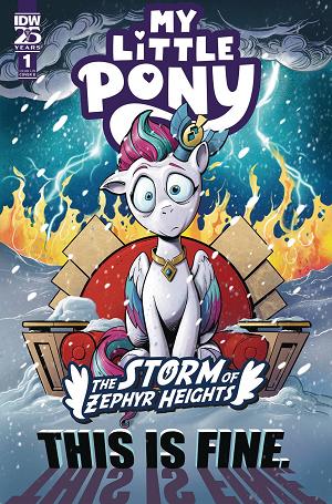 Mlp Storm Of Zephyr Heights #1 CVR B PRICE cover