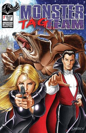 Monster Tag Team #1 CVR B PAINTED SPARACIO cover