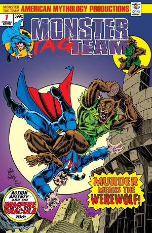 Monster Tag Team #1 CVR C HOMAGE HASSON & HAESER cover