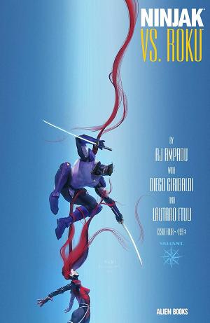 Ninjak Vs Roku #4 CVR B NOBI cover
