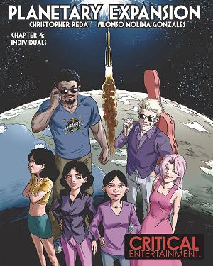 Planetary Expansion #4 cover