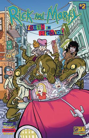 Rick And Morty Youth In Rickvolt #2 CVR A GREGORI (MR) cover