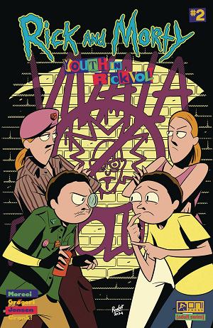Rick And Morty Youth In Rickvolt #2 CVR B RAAFAT (MR) cover