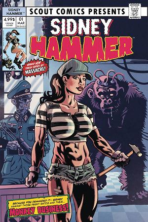 Sidney Hammer #1 CVR B PABLO M COLLAR (RES) cover