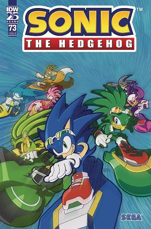 Sonic The Hedgehog #73 CVR B FONSECA cover