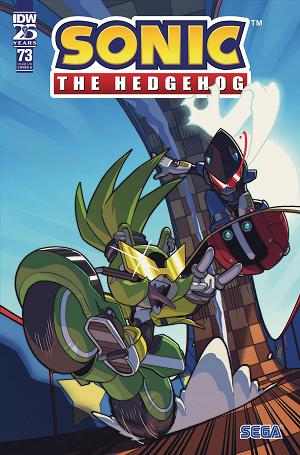 Sonic The Hedgehog #73 CVR A JAMPOLE cover