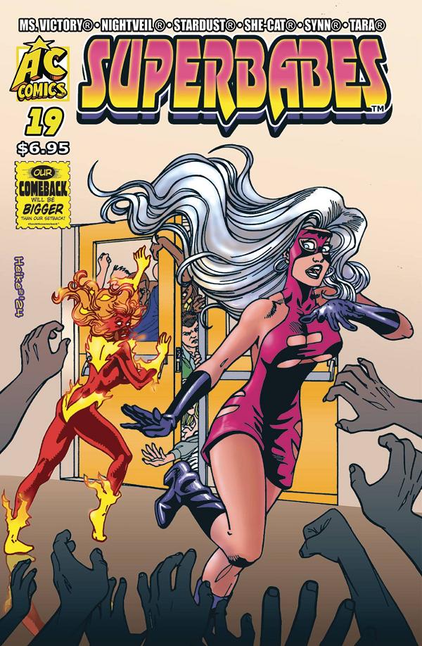 Superbabes Starring Femforce #19 cover
