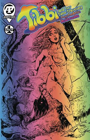 Tibbi & Her Psychedelic Mushrooms #1 CVR B PSYCHEDELIC cover