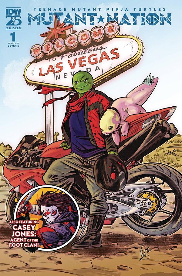 Tmnt Mutant Nation #1 CVR B FEDERICI cover