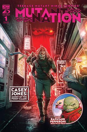 Tmnt Mutant Nation #1 CVR C SANTOLOUCO cover