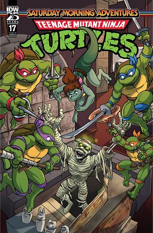 Tmnt Saturday Morning Adv #17 CVR A MYER cover