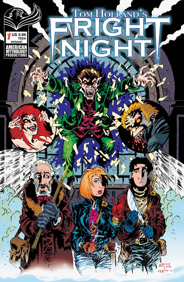 Tom Hollands Fright Night #1 variant cover by Neil Vokes