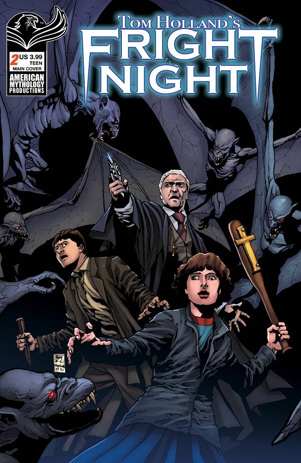 Tom Hollands Fright Night #2 cover by Roy Allen Martinez