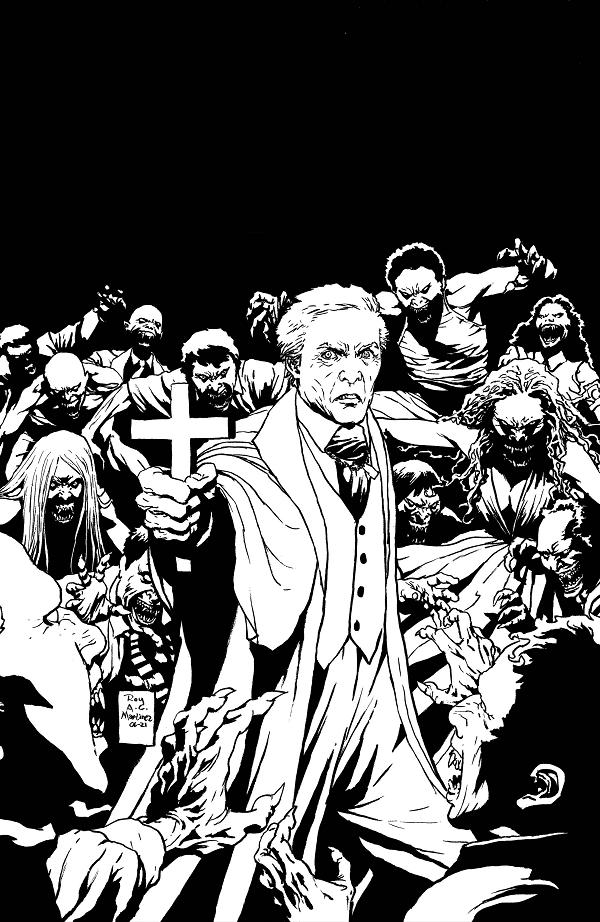 Tom Hollands Fright Night #1 variant cover by Neil Vokes