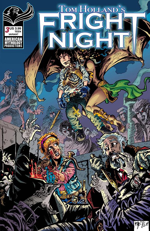Tom Hollands Fright Night #3 CVR B VOKES cover