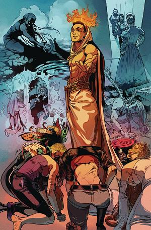 Violet Descends Vol 2 #2 CVR D FALCON & AGUIRRE FOIL cover