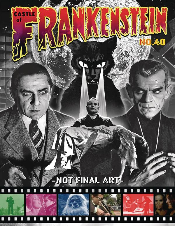 Castle Of Frankenstein #40 cover