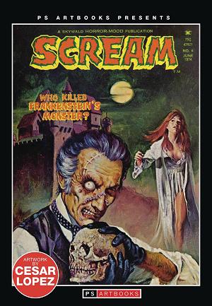 Ps Artbook Scream Magazine #6 cover