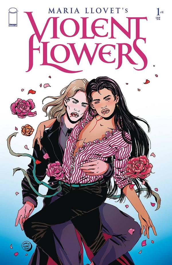Violent Flowers #1 CVR B LLOVET (MR) cover