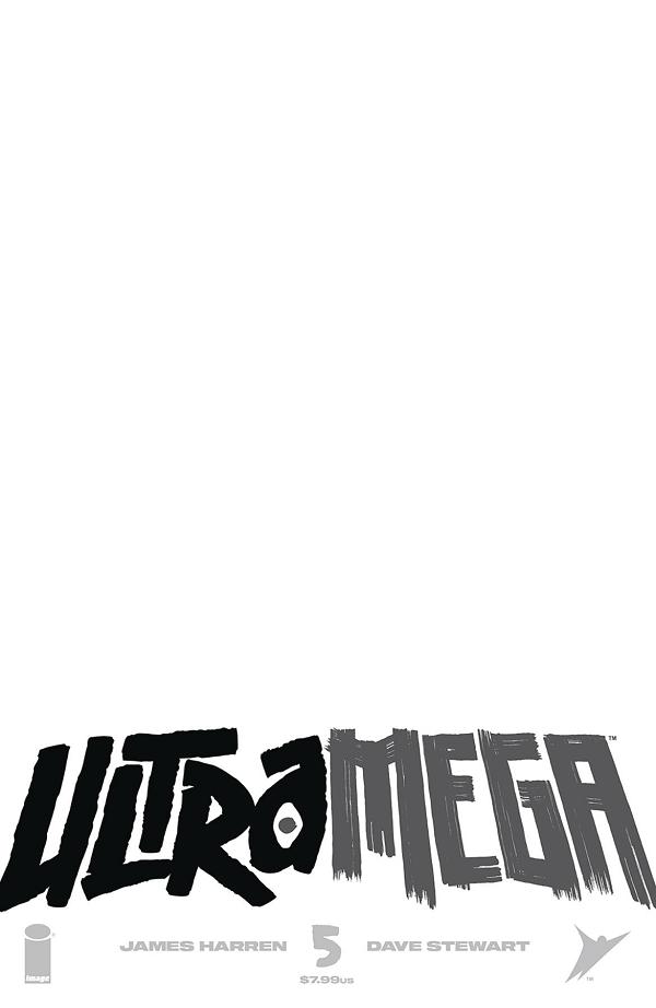 Ultramega By James Harren #5 CVR E BLANK SKETCH (MR) cover