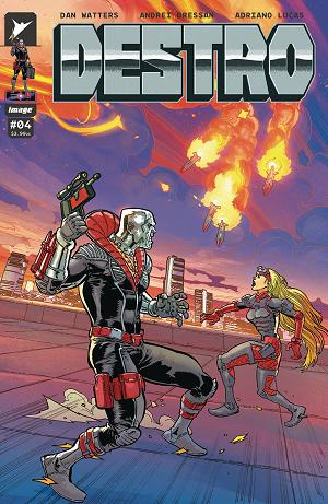 Destro #4 CVR A BRESSAN & LUCAS cover