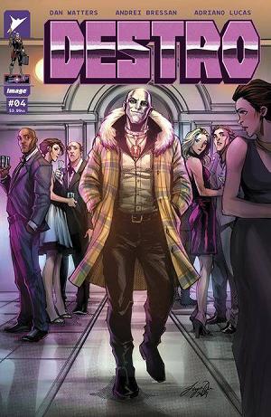 Destro #4 CVR B OUM cover