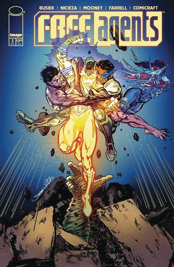Free Agents #3 CVR A MOONEY cover