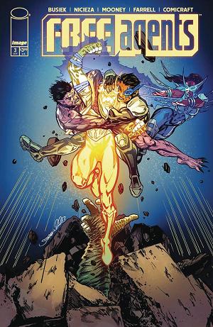 Free Agents #3 CVR A MOONEY cover