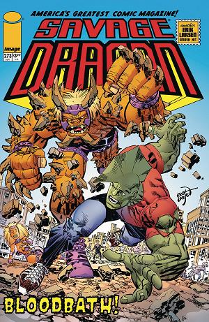 Savage Dragon #273 CVR A LARSEN (MR) cover