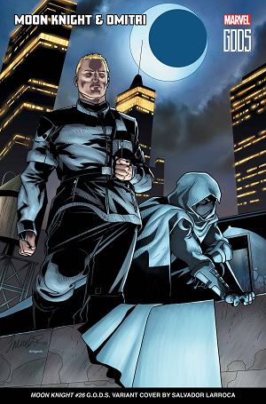 Moon Knight #26 SALVADOR LARROCA GODS cover