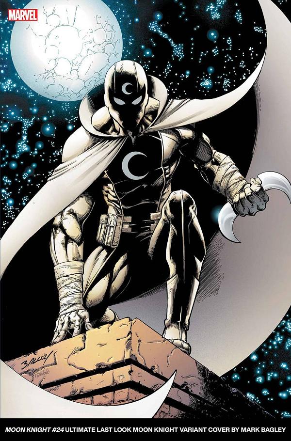 Moon Knight #24 BAGLEY ULTIMATE LAST LOOK cover