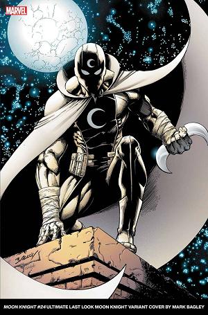 Moon Knight #24 BAGLEY ULTIMATE LAST LOOK cover