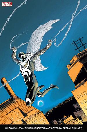 Moon Knight #23 SHALVEY SPIDER-VERSE cover