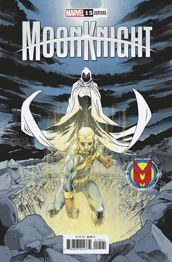 Moon Knight #15 SHALVEY MIRACLEMAN cover