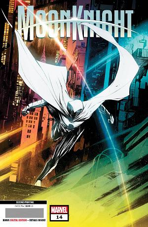 Moon Knight #14 2ND PTG CAPPUCCIO cover